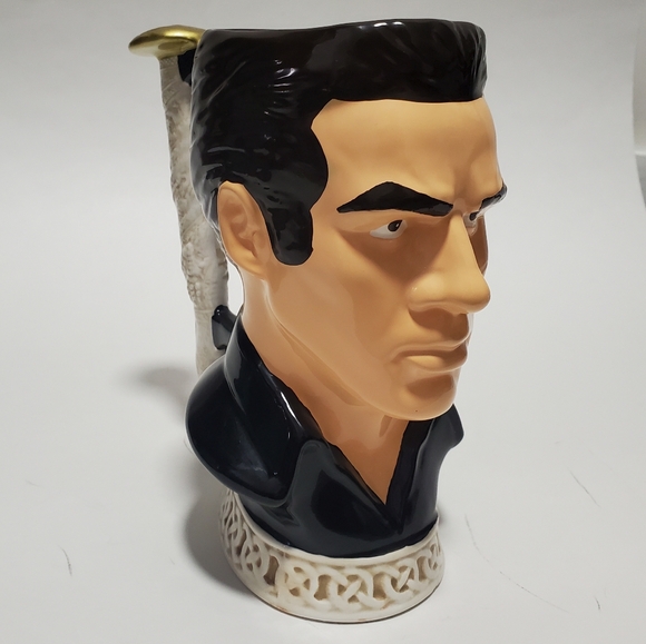 Duncan MacLeod Mug Higlander Face Coffee Cup Scottish Collectible